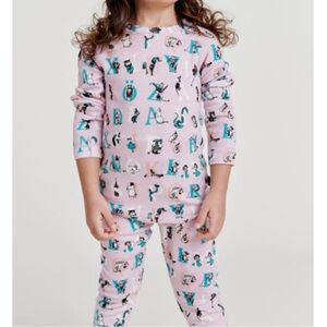 REIMA 98cm 3t merino wool base layer set  light pink, Moomin characters